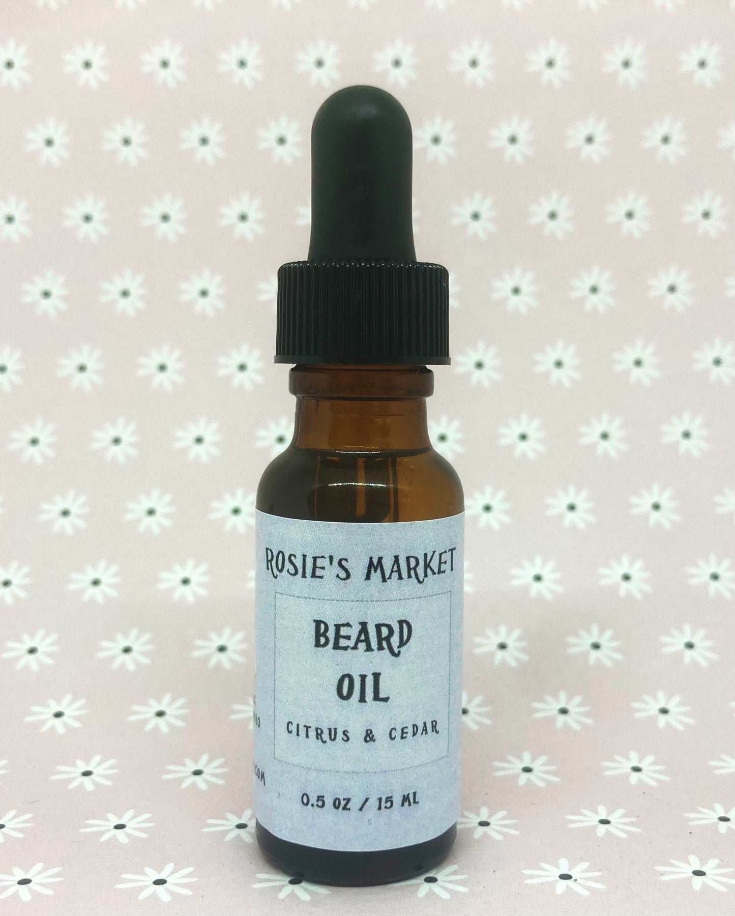 cedar and citrus beard oil