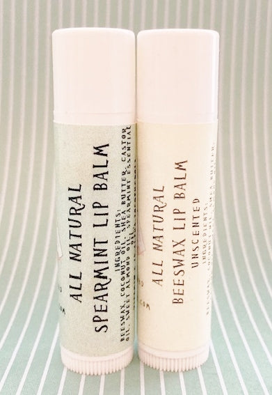 All Natural Beeswax Lip Balm - Rosie's Market
