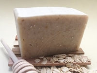 Load image into Gallery viewer, Goats Milk,  Oatmeal & Honey Soap Bar Exfoliating Unscented Fragrance Free Natural Moisturizing Soap for Skin and Ezcema