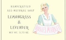 Load image into Gallery viewer, Lemongrass & Lavender Soap Bar - Rosie's Market