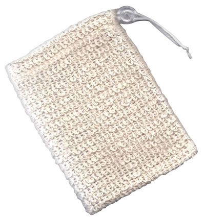Hanging Sisal Soap Bag - Rosie's Market