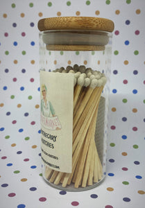 Long Stem Apothecary Matches - Jar of 75