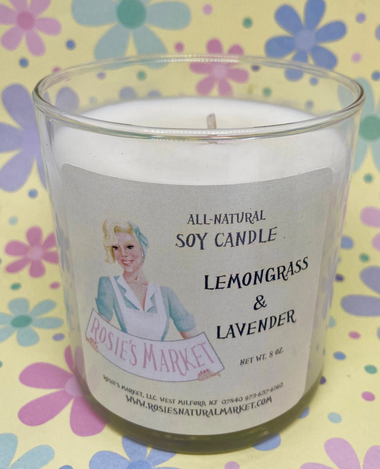 Lemongrass Lavender Candle 8 oz.