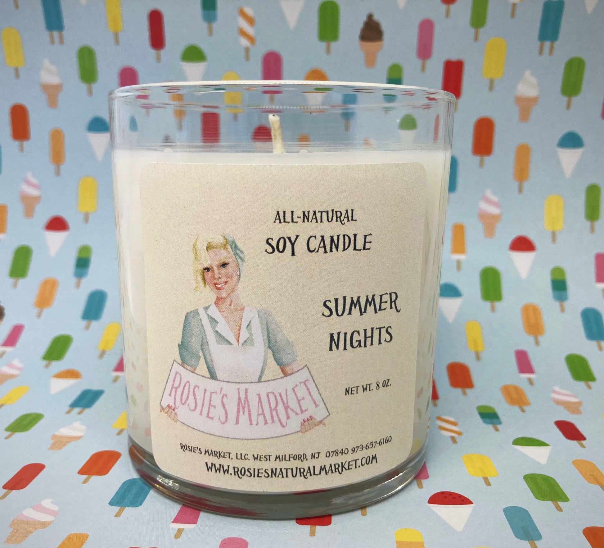 all-natural citronella candle indoor outdoor essential oils
