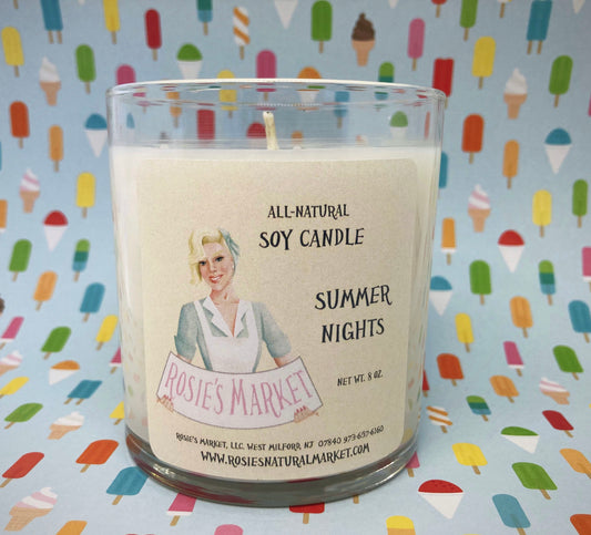 all-natural citronella candle indoor outdoor essential oils