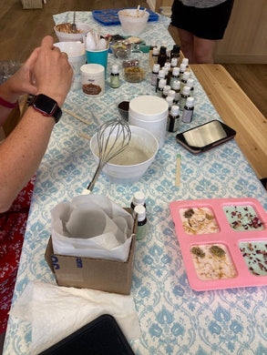 Sip N Soap- Soap Making Workshop -  Tuesday, October 17th - 7:30-9:00pm 21+