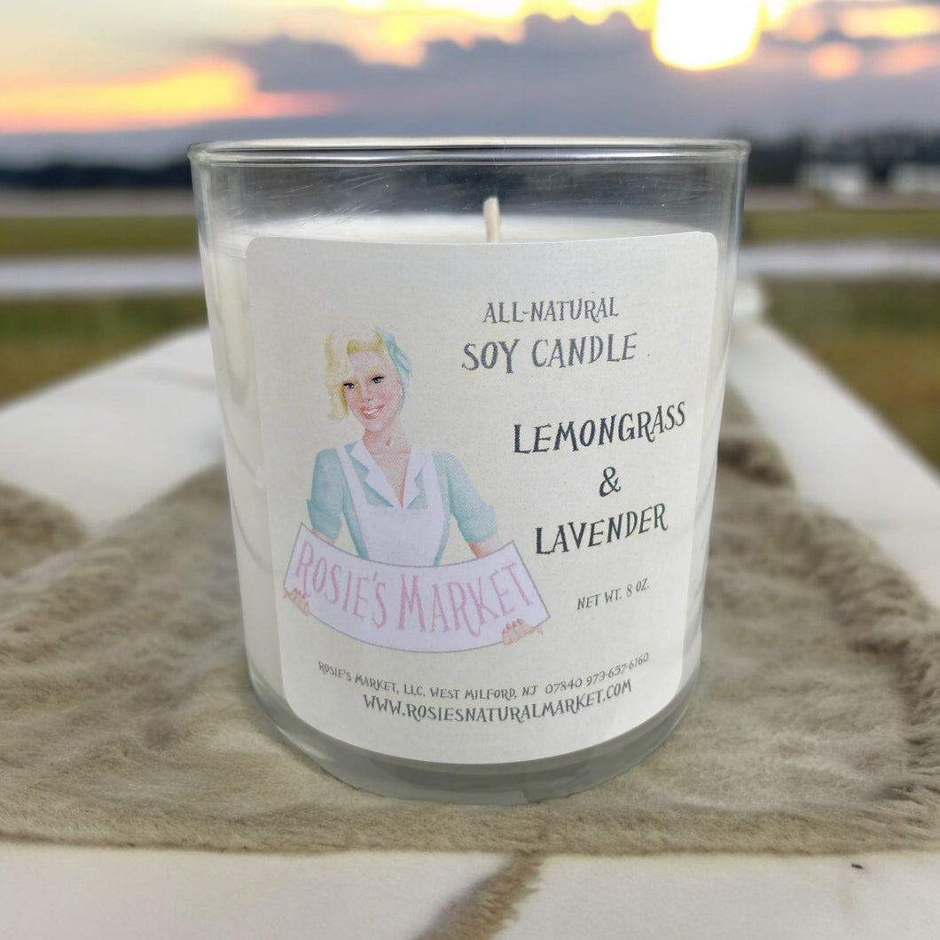 Lemongrass Lavender Candle 8 oz.