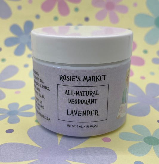 All Natural Lavender Deodorant