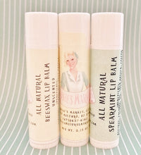 Load image into Gallery viewer, All Natural Beeswax Lip Balm - Rosie&#39;s Market  PURE BEESWAX LIP BALM