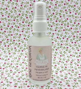 Rose-Geranium Room & Linen Spray - Air Freshener - Rosie's Market