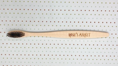 100% Biodegradable Toothbrush with soft bristle zero-waste