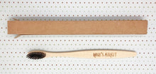 Load image into Gallery viewer, 100% Biodegradable Bamboo Toothbrush with soft charcoal bristle- Rosie&#39;s Market