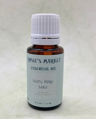 Sage Essential Oil - 100% Pure & Therapeutic Grade - Rosie's Market