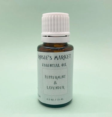 Peppermint & Lavender Blend Essential Oil - 100% Pure & Therapeutic Grade