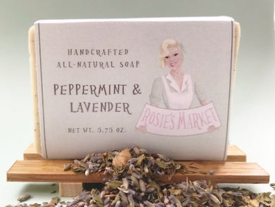 Peppermint & Lavender Soap Bar - Rosie's Market