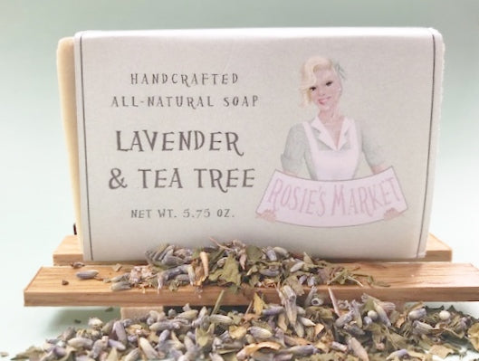 Lavender & Tea Tree Soap Bar - Rosie's Market