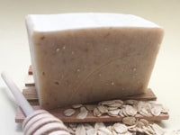 Goats Milk,  Oatmeal & Honey Soap Bar Exfoliating Unscented Fragrance Free Natural Moisturizing Soap for Skin and Ezcema