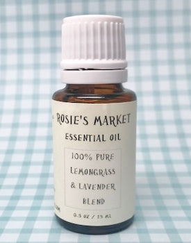 Lemongrass Lavender Essential Oil - 100% Pure & Therapeutic Grade - Rosie's Market