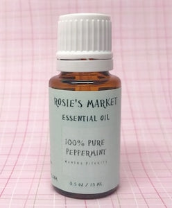 Peppermint Essential Oil - 100% Pure & Therapeutic Grade - Rosie's Market