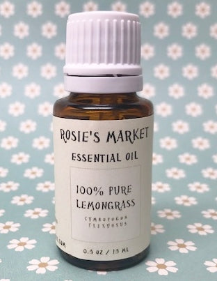 Lemongrass Essential Oil - 100% Pure & Therapeutic Grade - Rosie's Market