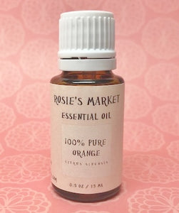 Orange Essential Oil - 100% Pure & Therapeutic Grade - Rosie's Market