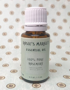 Rosemary Essential Oil - 100% Pure & Therapeutic Grade - Rosie's Market
