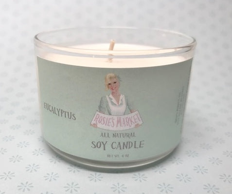 Eucalyptus Candle 4 oz. - Rosie's Market