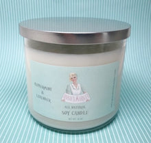 Load image into Gallery viewer, All Natural Soy Peppermint Lavender Candle 16 oz. - Rosie&#39;s Market