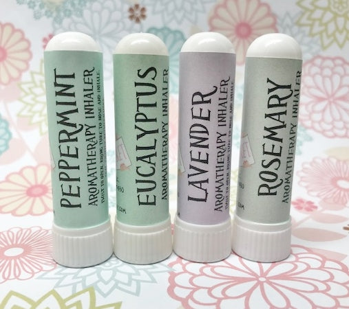 Aromatherapy Inhalers - 3 Mix N Match - Rosie's Market - Essential Oil Sniffer