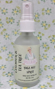 lavender and tea tree yoga mat spray