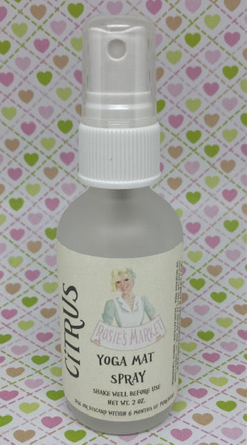 citrus yoga mat spray