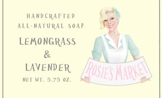 Lemongrass & Lavender Soap Bar - Rosie's Market