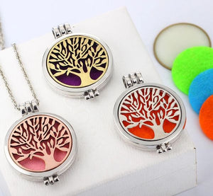 Tree of Life Aromatherapy Necklace for Essential Oils - Rosie's Market