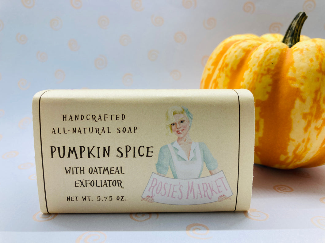 Pumpkin Spice Exfoliating Soap
